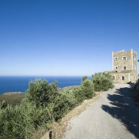 Stone Tower In Mani *